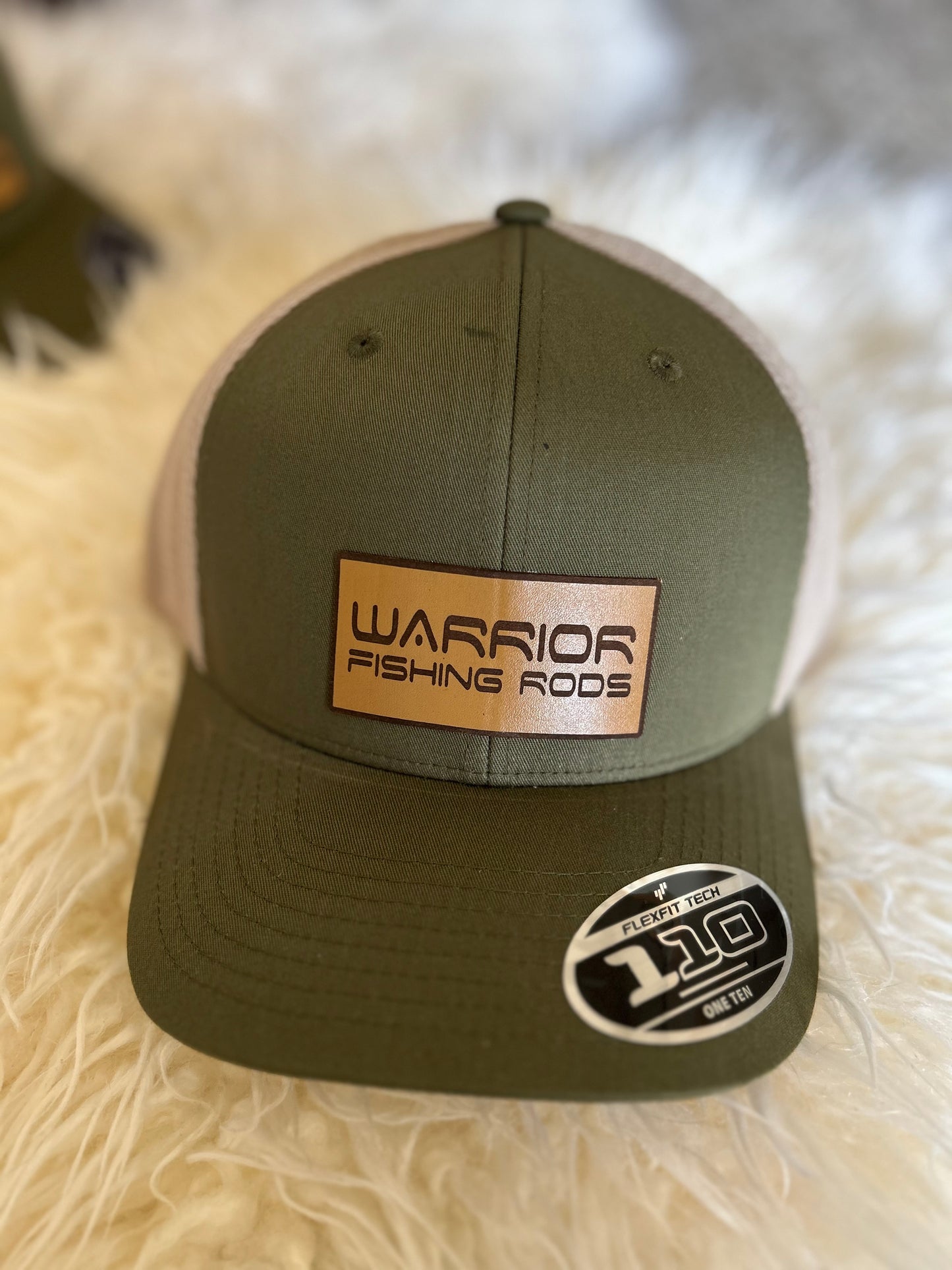 Warrior Fishing Rod hat w/patch