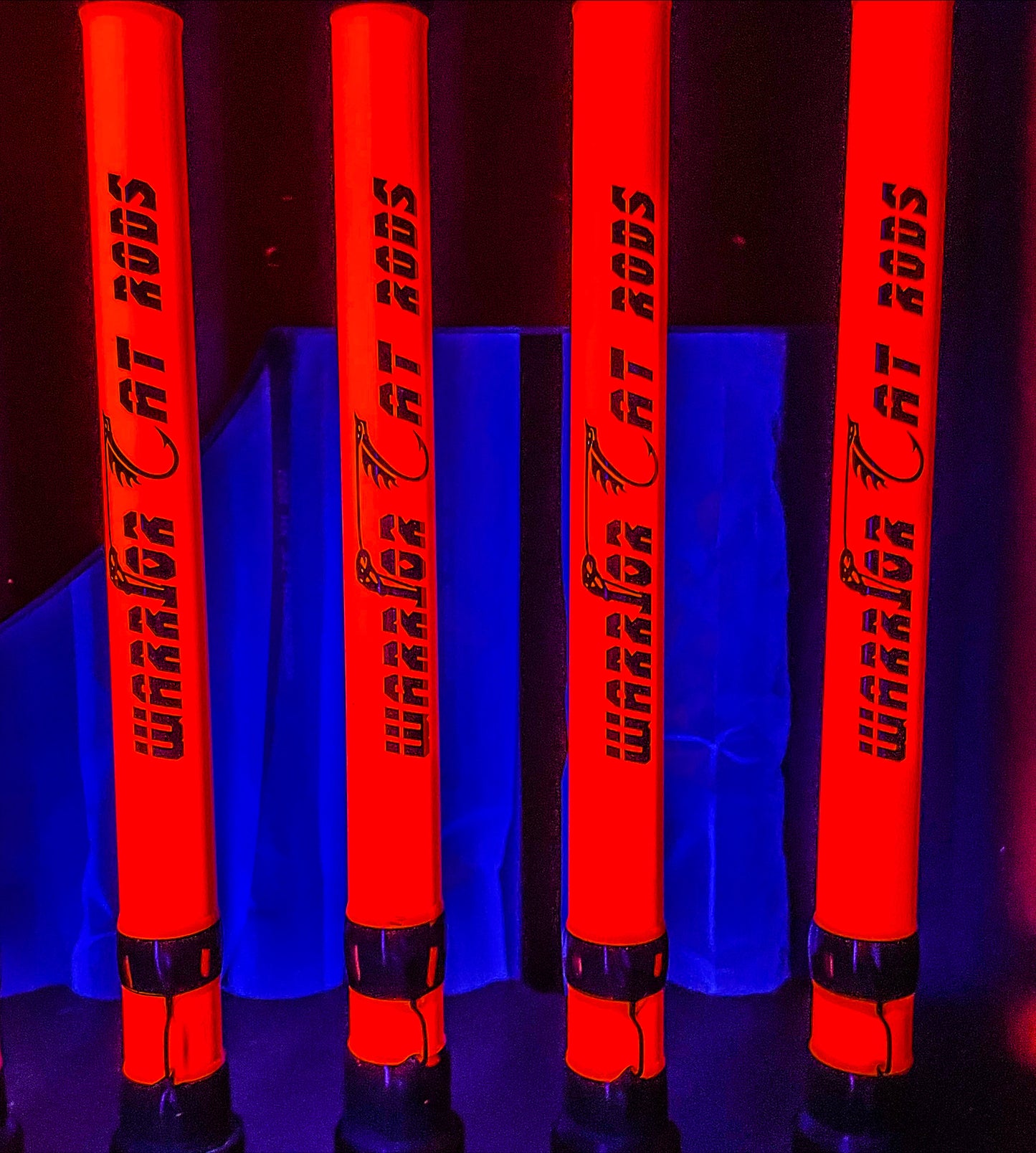 7'6" Medium-Heavy casting UV-GLOW Rods
